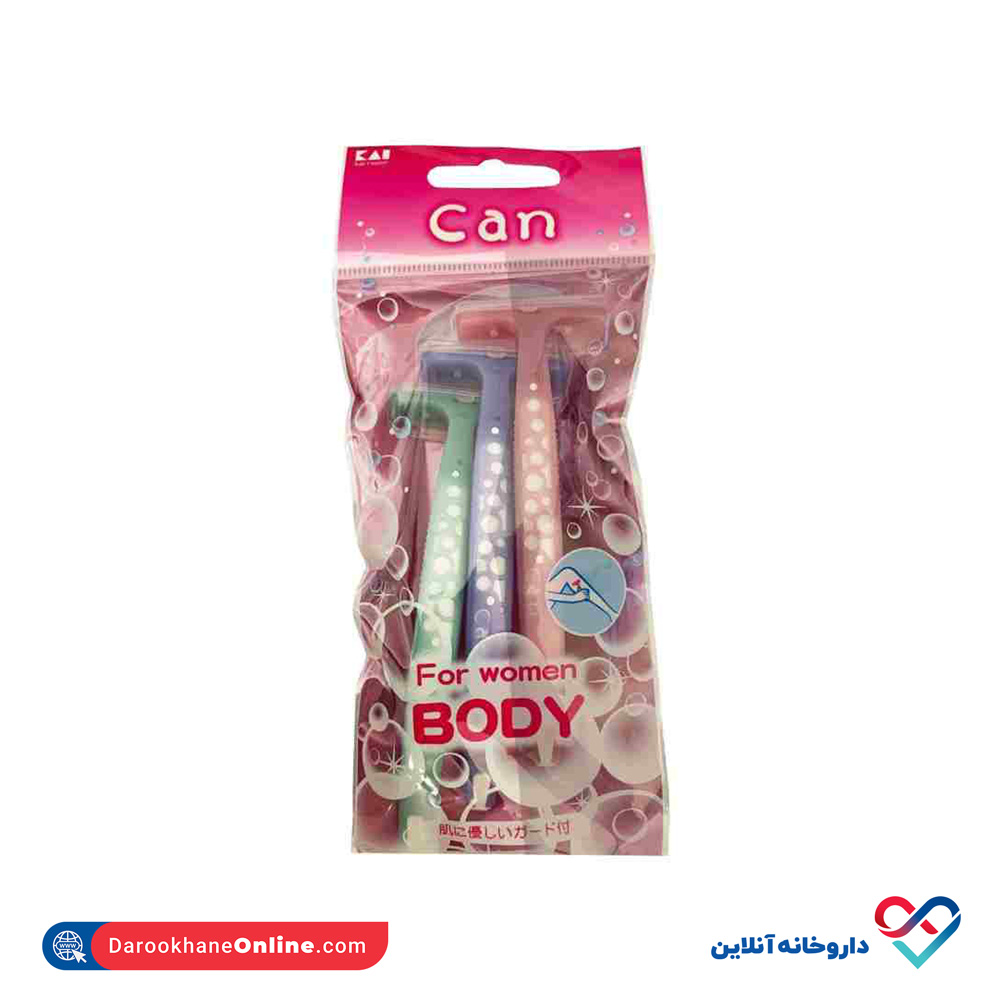 خودتراش 3عددی کای ریزر Kai Razor Can7803 - Image 1